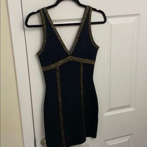 Guess Black Bandage Dress